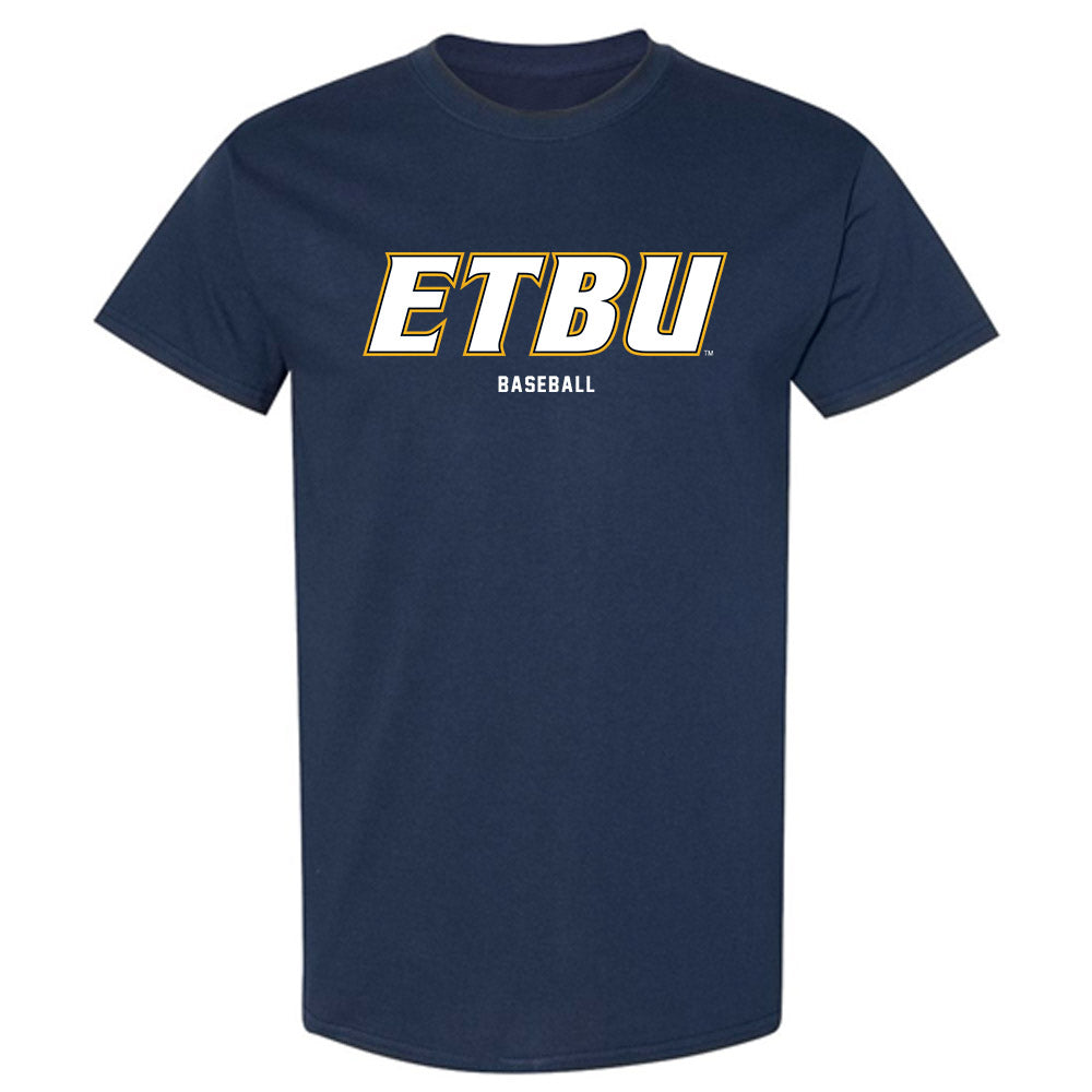 ETBU - NCAA Baseball : Carter May - Classic Shersey T-Shirt-0