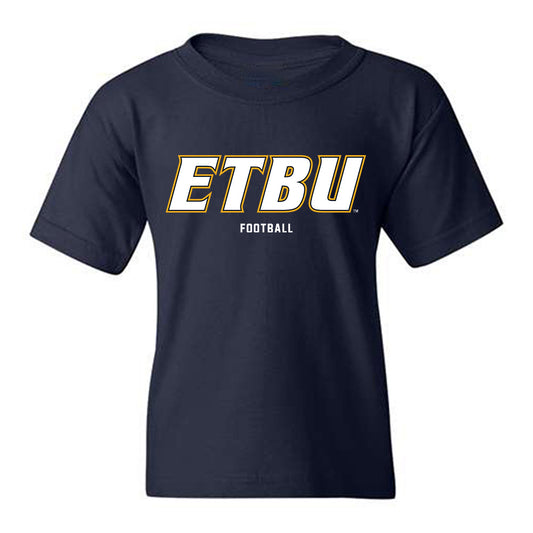 ETBU - NCAA Football : Ziyon Page - Classic Shersey Youth T-Shirt-0