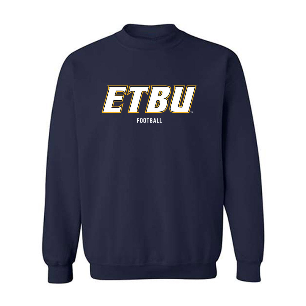 ETBU - NCAA Football : Zay Thomas - Classic Shersey Crewneck Sweatshirt-0
