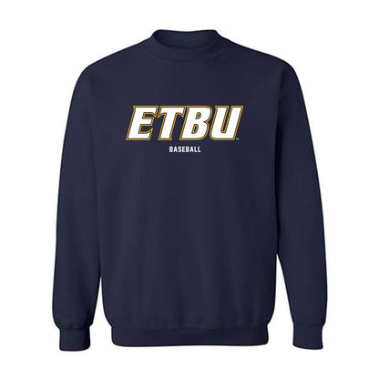ETBU - NCAA Baseball : Joshua Szabo - Classic Shersey Crewneck Sweatshirt-0