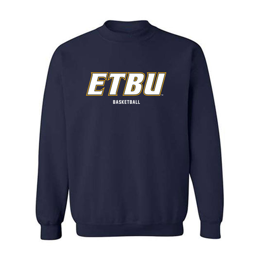 ETBU - NCAA Men's Basketball : Troy Anders - Classic Shersey Crewneck Sweatshirt-0