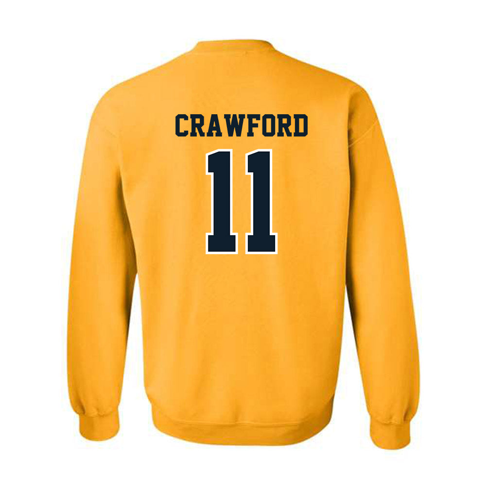 ETBU - NCAA Baseball : Chance Crawford - Classic Shersey Crewneck Sweatshirt-1