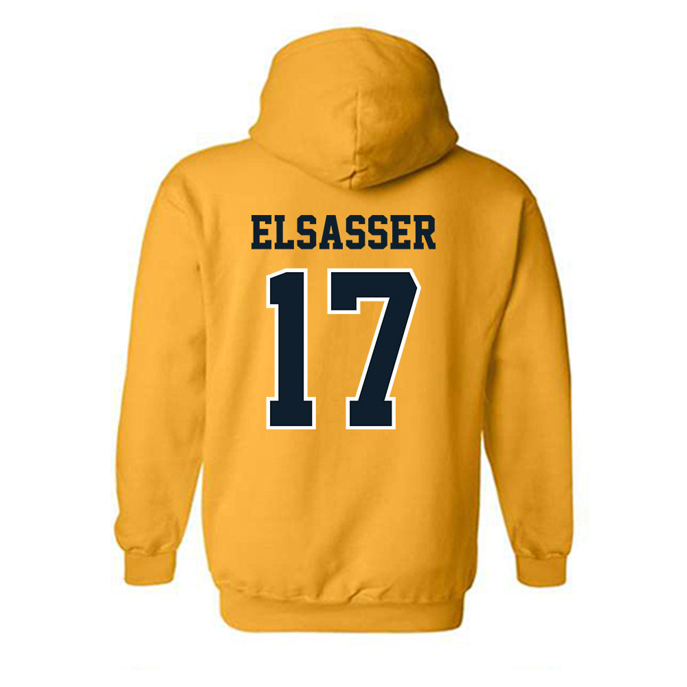 ETBU - NCAA Men's Soccer : Kaden Elsasser - Classic Shersey Hooded Sweatshirt-1