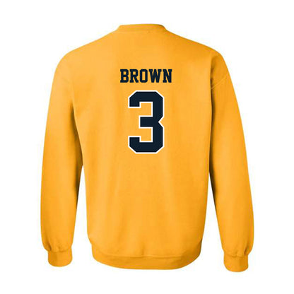 ETBU - NCAA Football : Navian Brown - Classic Shersey Crewneck Sweatshirt-1