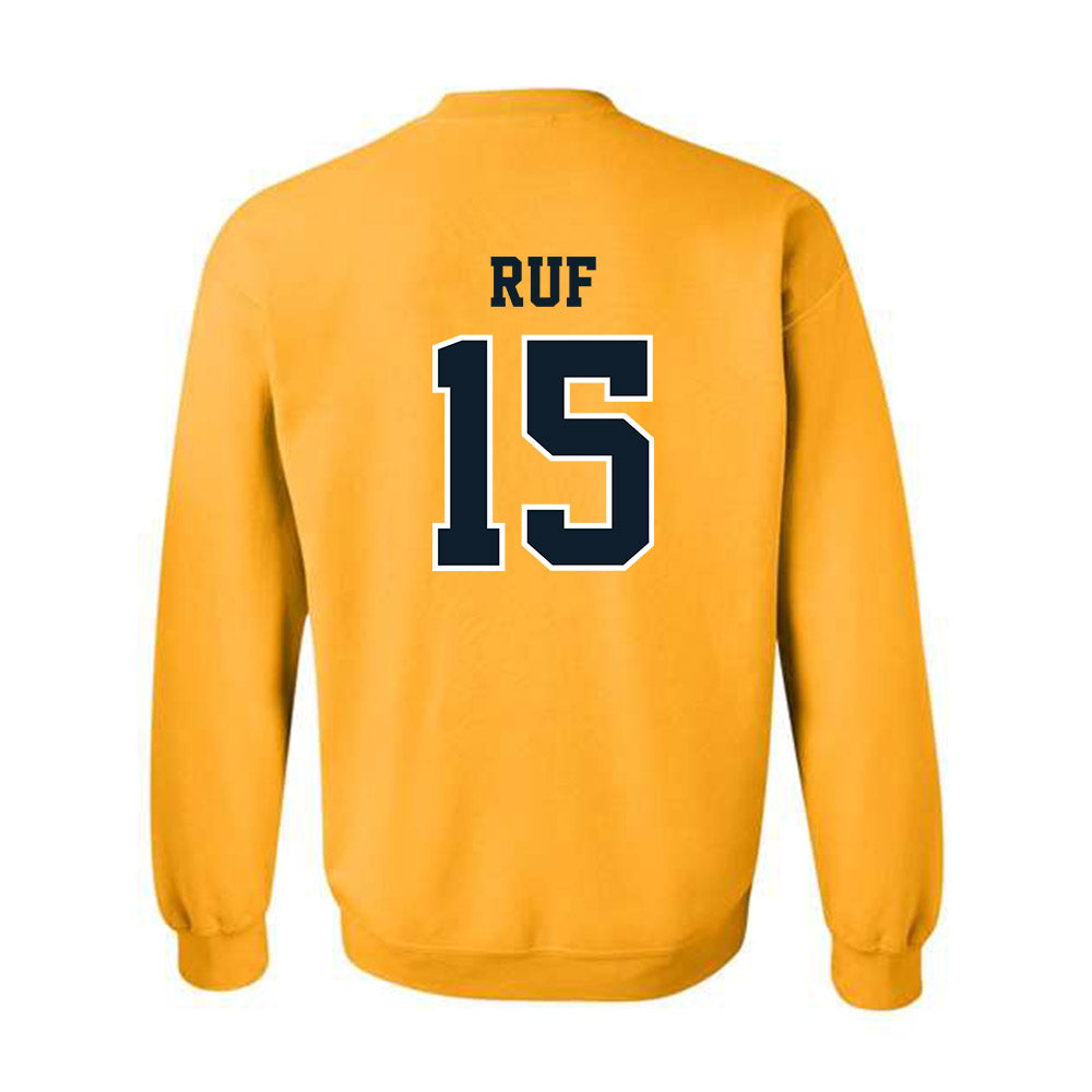 ETBU - NCAA Men's Ice Hockey : Timothy Ruf - Classic Shersey Crewneck Sweatshirt-1