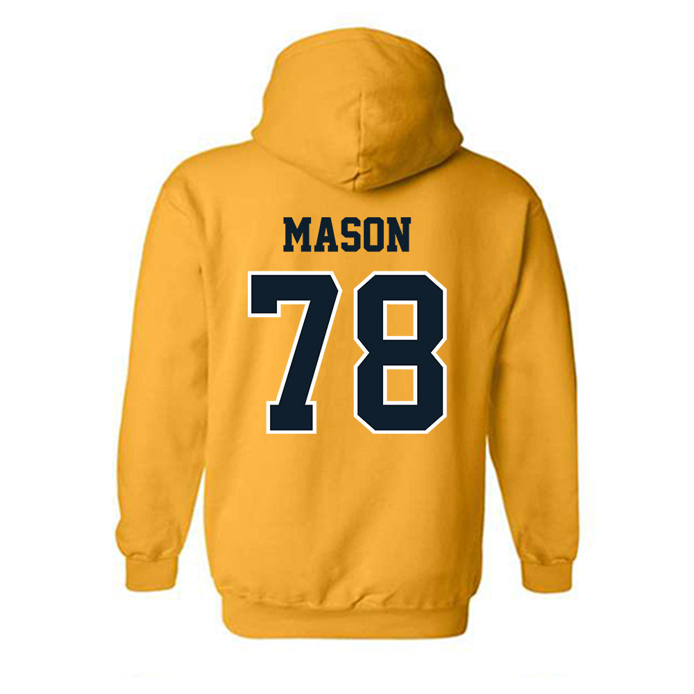 ETBU - NCAA Football : Trayvon Mason - Classic Shersey Hooded Sweatshirt-1
