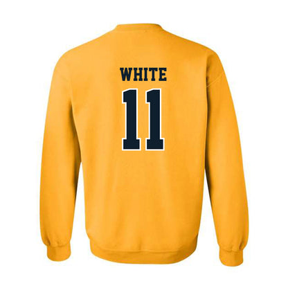 ETBU - NCAA Men's Basketball : Campbell White - Classic Shersey Crewneck Sweatshirt-1