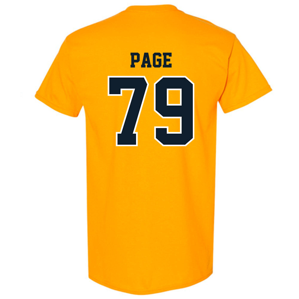 ETBU - NCAA Football : Ziyon Page - Classic Shersey T-Shirt-1