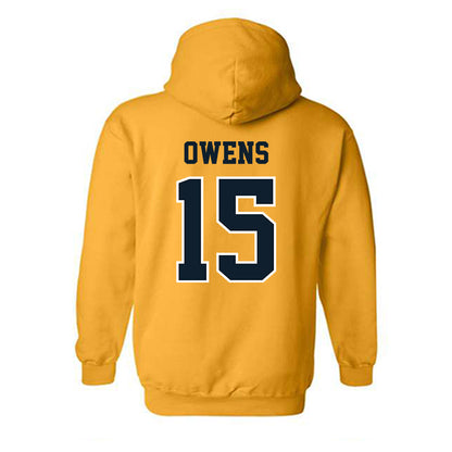 ETBU - NCAA Baseball : Carter Owens - Classic Shersey Hooded Sweatshirt-1
