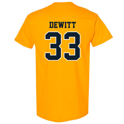 ETBU - NCAA Baseball : Jace DeWitt - Classic Shersey T-Shirt-1