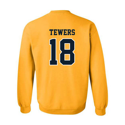ETBU - NCAA Baseball : Brody Tewers - Classic Shersey Crewneck Sweatshirt-1