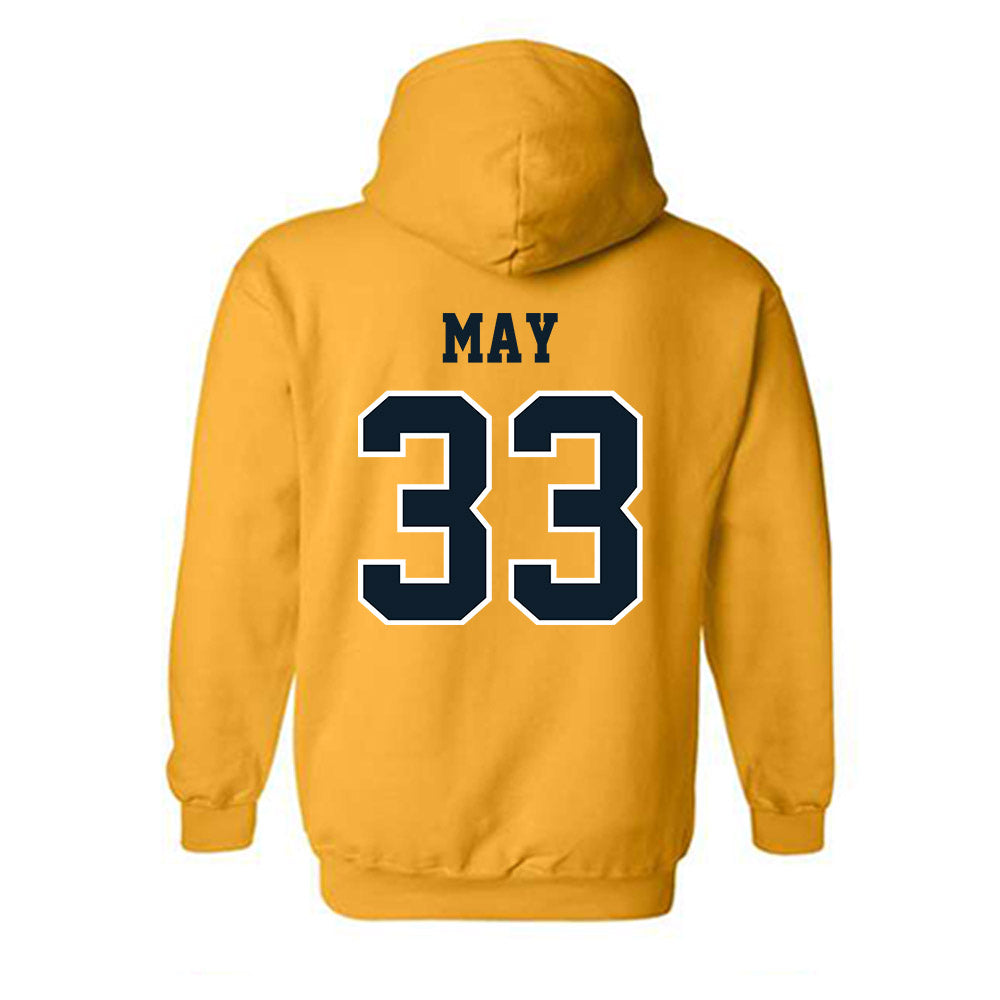 ETBU - NCAA Baseball : Carter May - Classic Shersey Hooded Sweatshirt-1