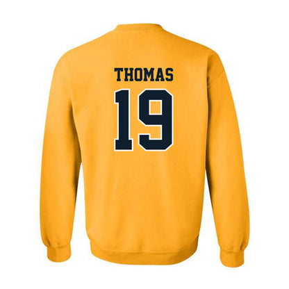 ETBU - NCAA Football : Zay Thomas - Classic Shersey Crewneck Sweatshirt-1