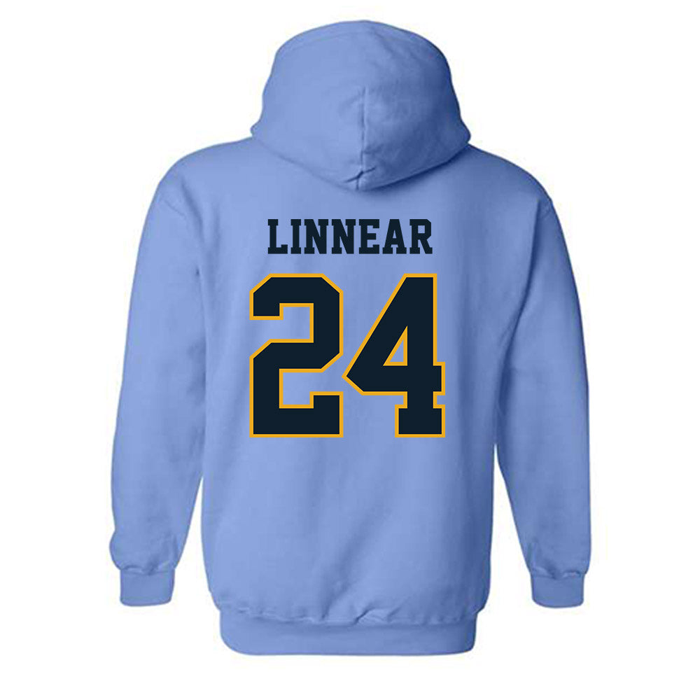 ETBU - NCAA Football : Bryson Linnear - Classic Shersey Hooded Sweatshirt-1