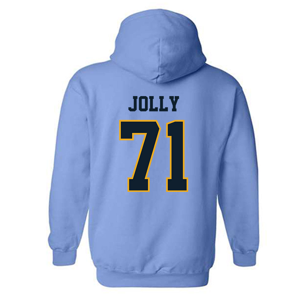 ETBU - NCAA Football : Devon Jolly - Classic Shersey Hooded Sweatshirt-1