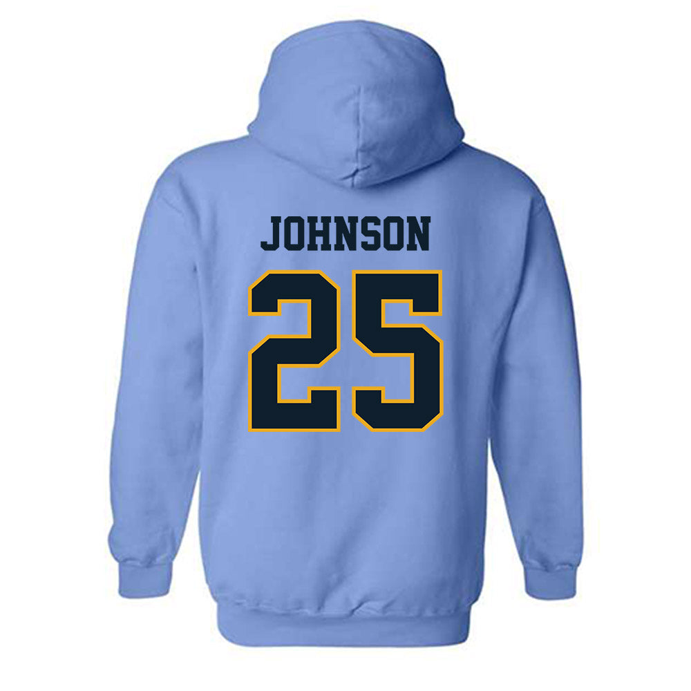 ETBU - NCAA Football : KJ Johnson - Classic Shersey Hooded Sweatshirt-1