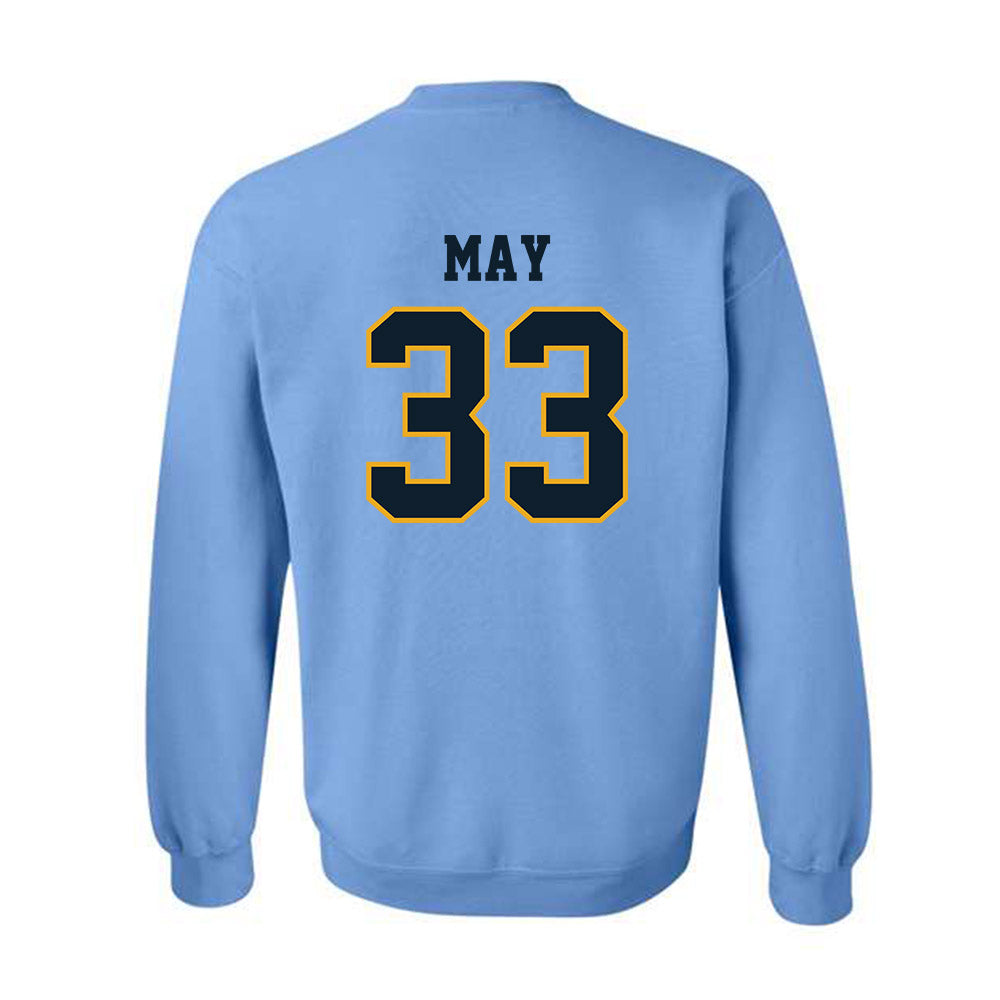 ETBU - NCAA Baseball : Carter May - Classic Shersey Crewneck Sweatshirt-1