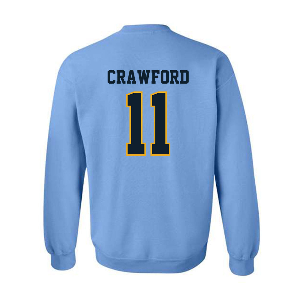 ETBU - NCAA Baseball : Chance Crawford - Classic Shersey Crewneck Sweatshirt-1