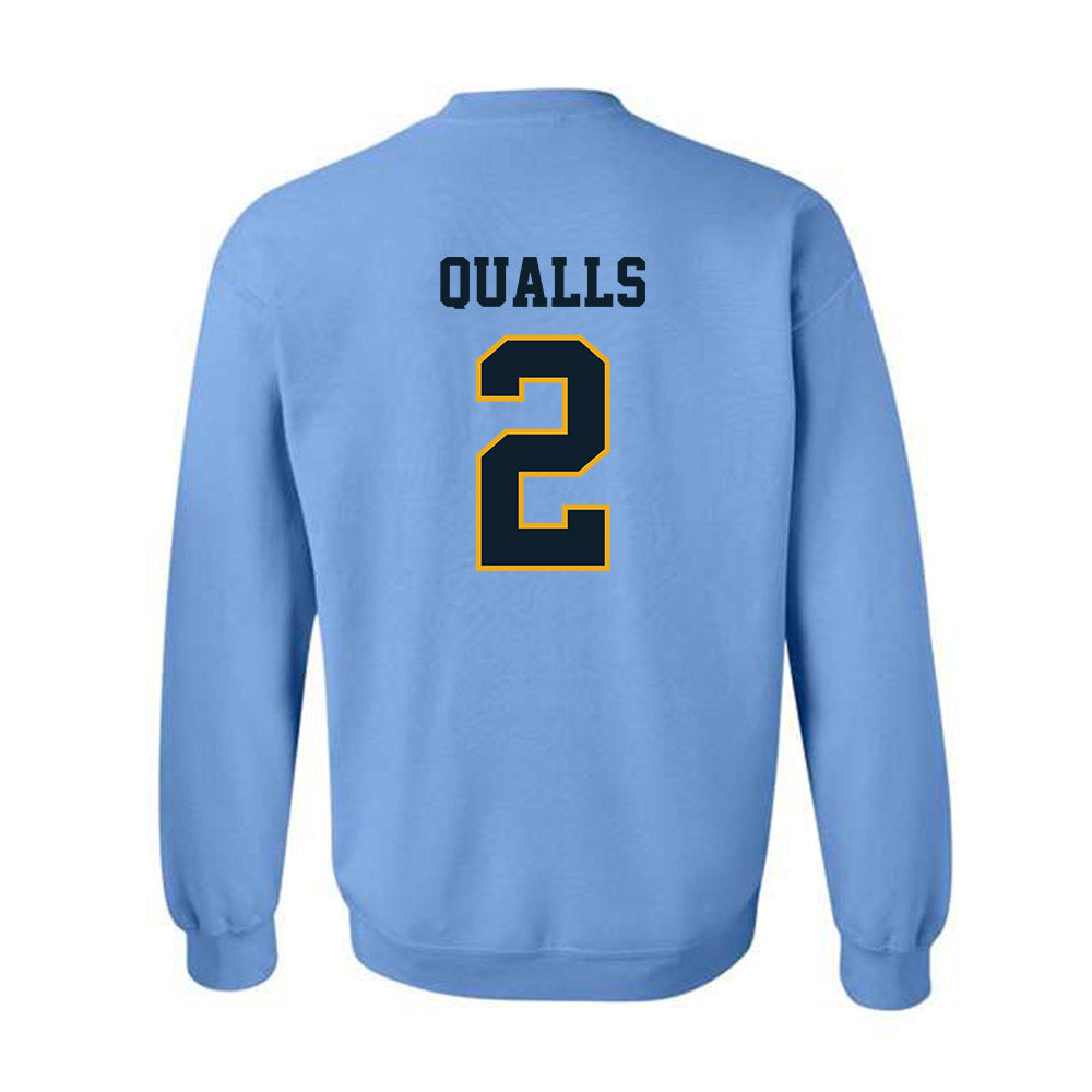 ETBU - NCAA Football : Justin Qualls - Classic Shersey Crewneck Sweatshirt-1