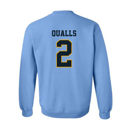 ETBU - NCAA Football : Justin Qualls - Classic Shersey Crewneck Sweatshirt-1