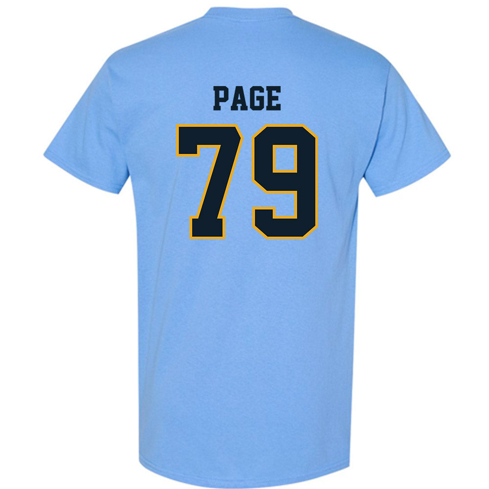 ETBU - NCAA Football : Ziyon Page - Classic Shersey T-Shirt-1