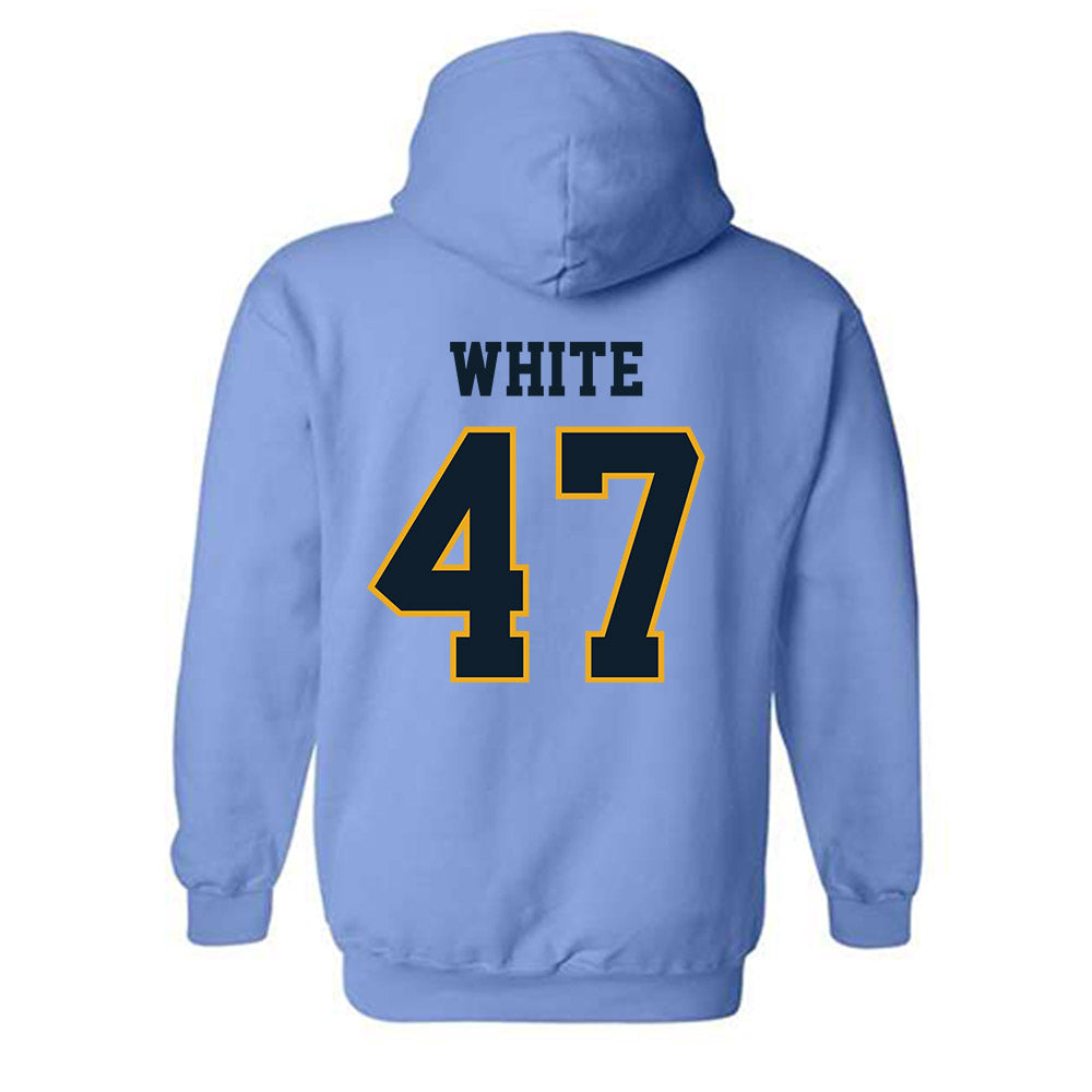 ETBU - NCAA Football : Mitchell White - Classic Shersey Hooded Sweatshirt-1