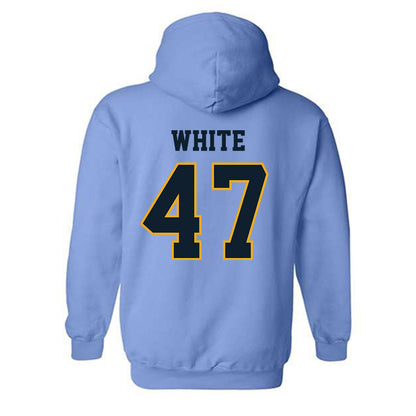 ETBU - NCAA Football : Mitchell White - Classic Shersey Hooded Sweatshirt-1