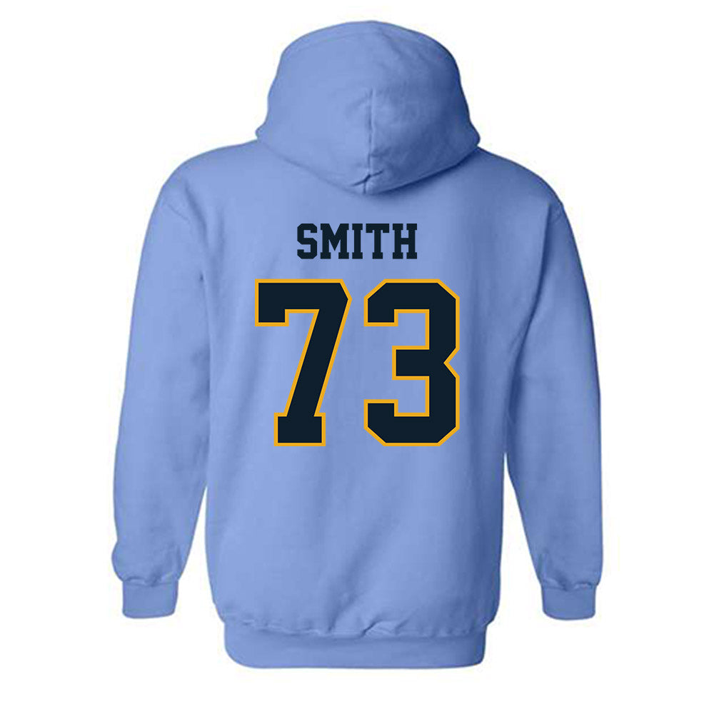 ETBU - NCAA Football : Destin Smith - Classic Shersey Hooded Sweatshirt-1