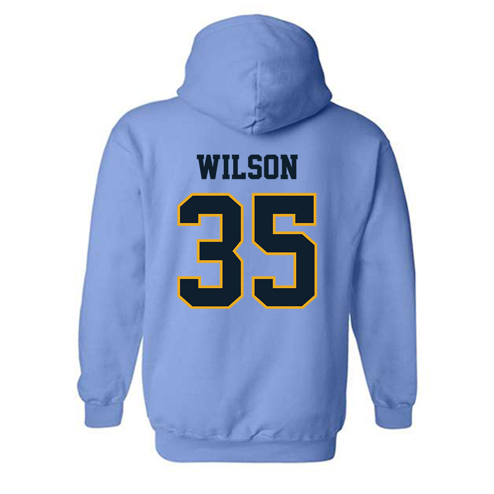 ETBU - NCAA Baseball : Colby Wilson - Classic Shersey Hooded Sweatshirt-1