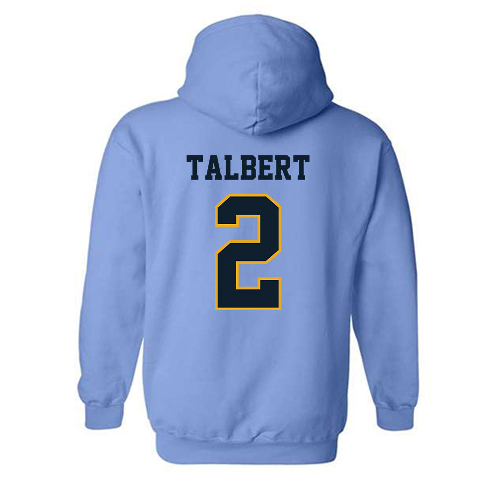 ETBU - NCAA Football : Jay Talbert - Classic Shersey Hooded Sweatshirt-1