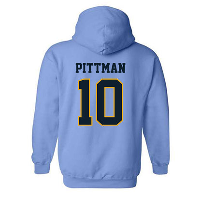 ETBU - NCAA Acrobatics & Tumbling : Kylie Pittman - Classic Shersey Hooded Sweatshirt-1