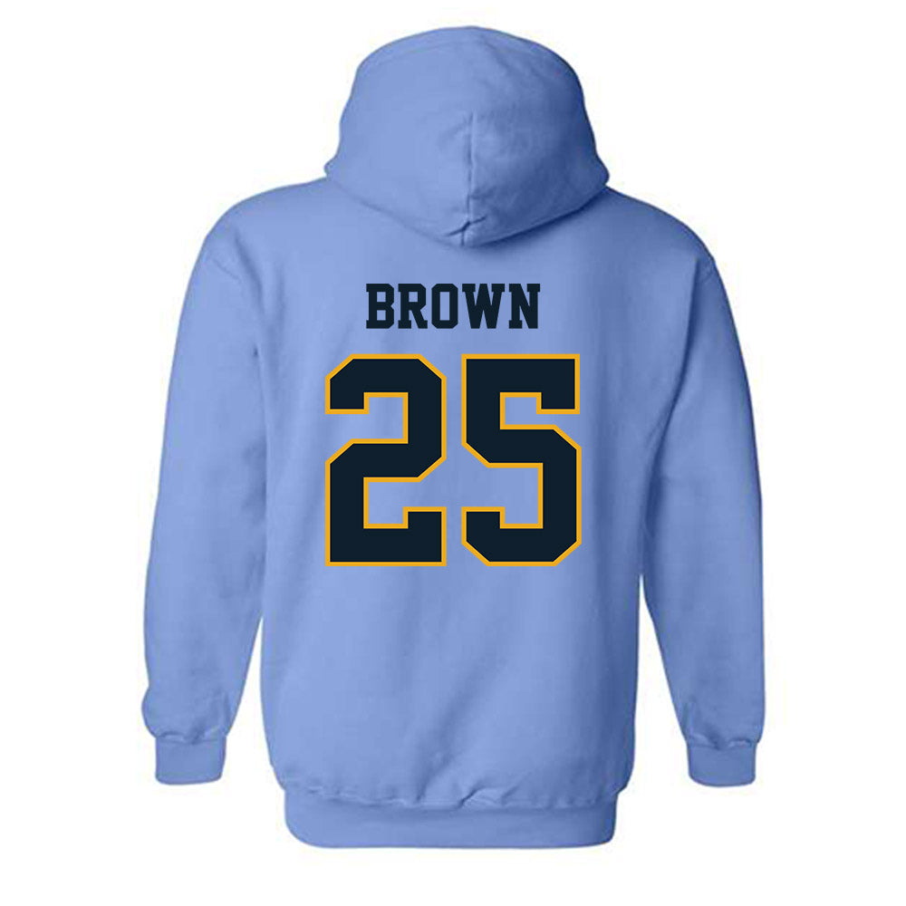 ETBU - NCAA Men's Basketball : Kendric Brown - Classic Shersey Hooded Sweatshirt-1