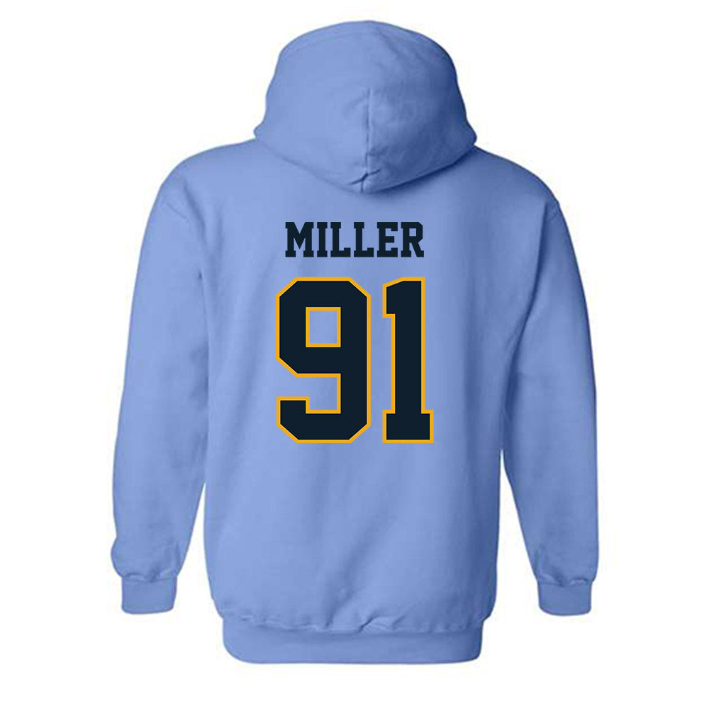 ETBU - NCAA Football : Josiah Miller - Classic Shersey Hooded Sweatshirt-1