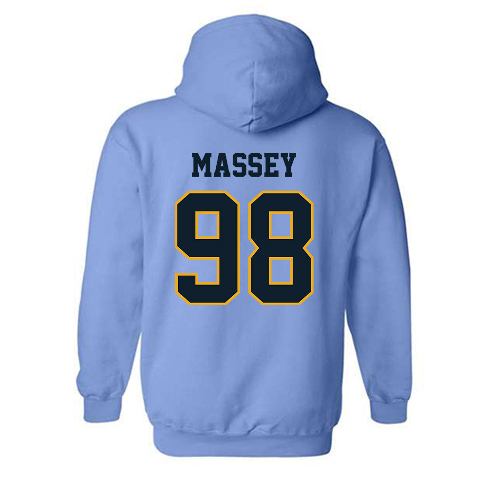 ETBU - NCAA Football : Gavin Massey - Classic Shersey Hooded Sweatshirt-1
