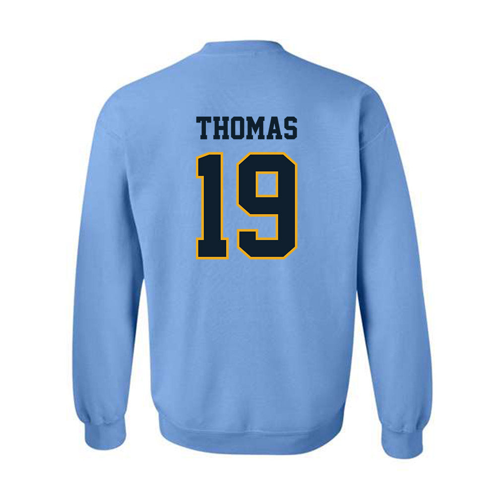 ETBU - NCAA Football : Zay Thomas - Classic Shersey Crewneck Sweatshirt-1