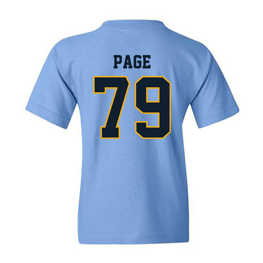 ETBU - NCAA Football : Ziyon Page - Classic Shersey Youth T-Shirt-1