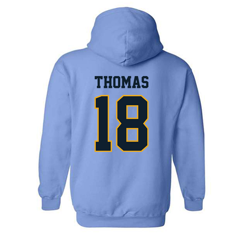 ETBU - NCAA Beach Volleyball : Emily Thomas - Classic Shersey Hooded Sweatshirt-1