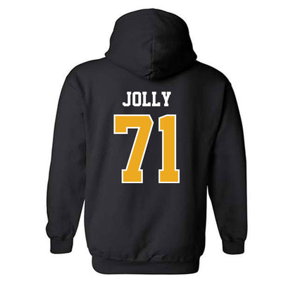 ETBU - NCAA Football : Devon Jolly - Classic Shersey Hooded Sweatshirt-1