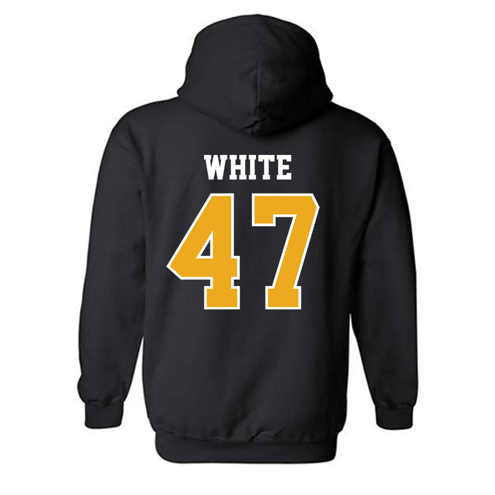 ETBU - NCAA Football : Mitchell White - Classic Shersey Hooded Sweatshirt-1