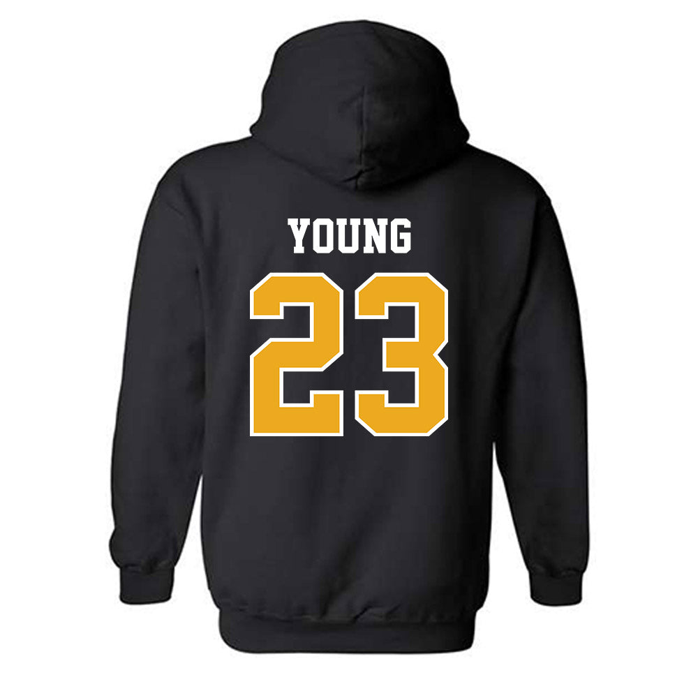 ETBU - NCAA Football : MJ Young - Classic Shersey Hooded Sweatshirt-1