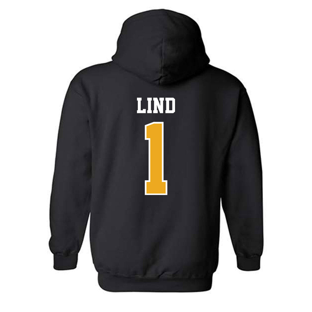 ETBU - NCAA Men's Lacrosse : Blake Lind - Classic Shersey Hooded Sweatshirt-1