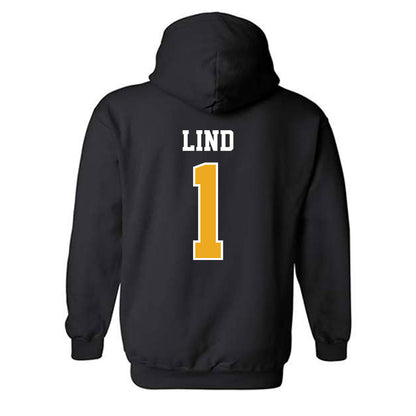 ETBU - NCAA Men's Lacrosse : Blake Lind - Classic Shersey Hooded Sweatshirt-1