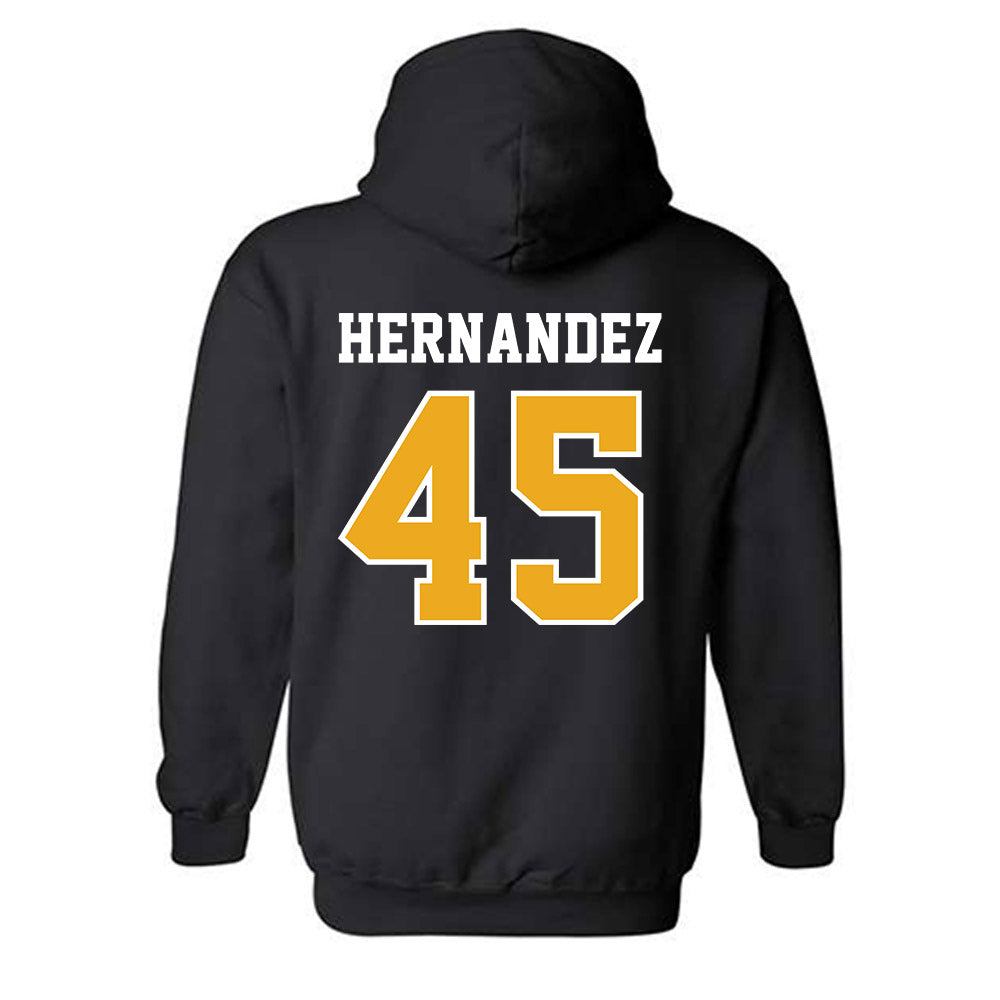 ETBU - NCAA Football : Aidan Hernandez - Classic Shersey Hooded Sweatshirt-1