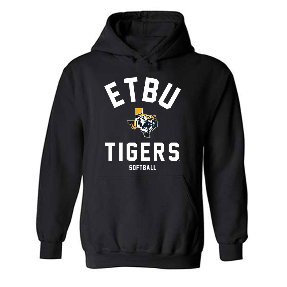 ETBU - NCAA Softball : Mackenzy Hardin - Classic Shersey Hooded Sweatshirt-0
