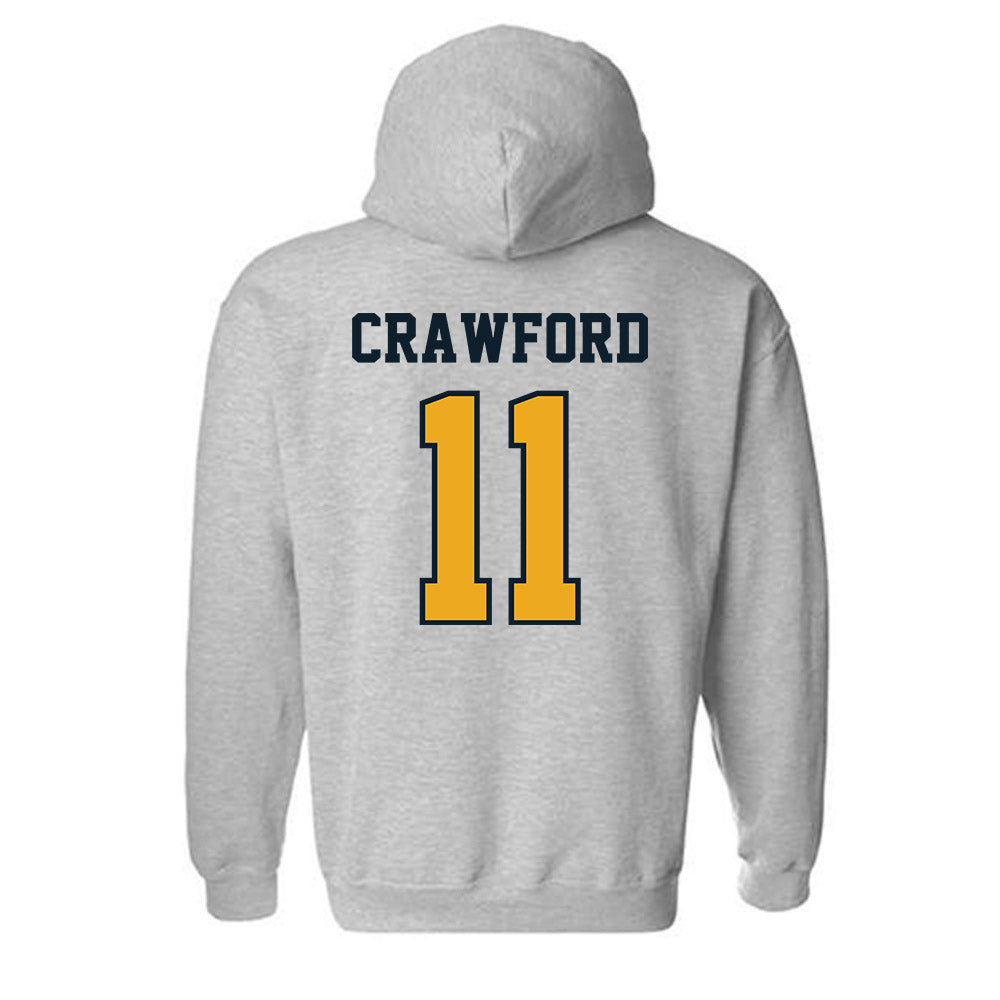 ETBU - NCAA Baseball : Chance Crawford - Classic Shersey Hooded Sweatshirt-1