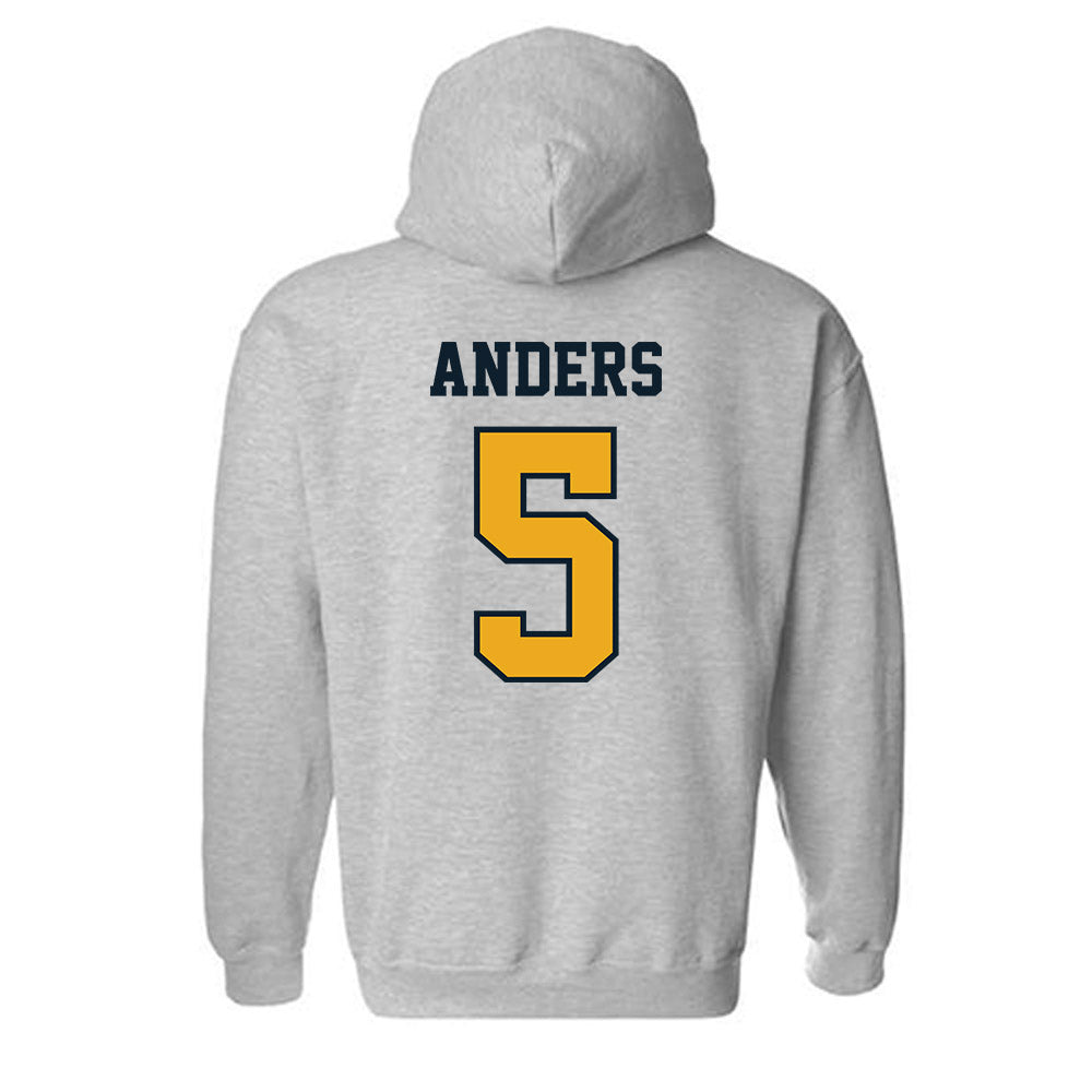 ETBU - NCAA Men's Basketball : Troy Anders - Classic Shersey Hooded Sweatshirt-1