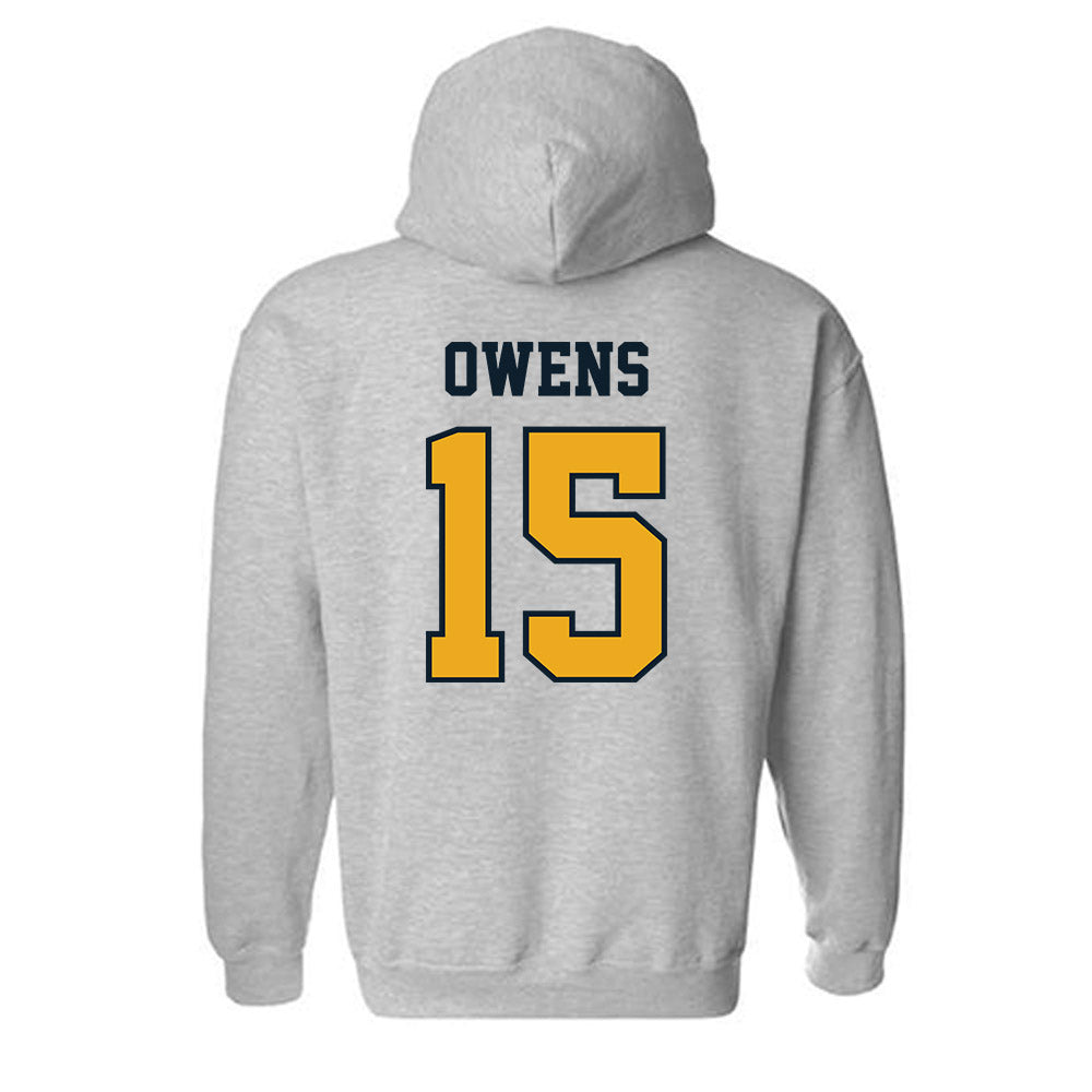 ETBU - NCAA Baseball : Carter Owens - Classic Shersey Hooded Sweatshirt-1
