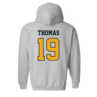 ETBU - NCAA Football : Zay Thomas - Classic Shersey Hooded Sweatshirt-1