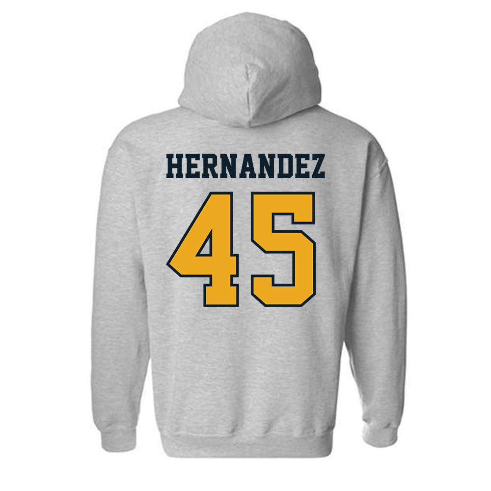 ETBU - NCAA Football : Aidan Hernandez - Classic Shersey Hooded Sweatshirt-1