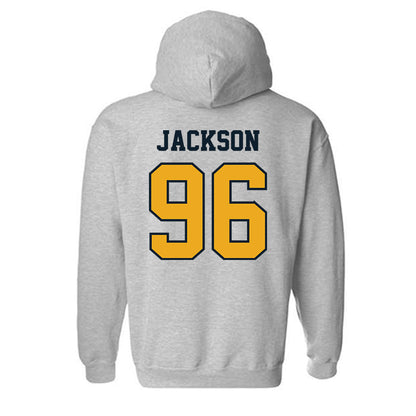 ETBU - NCAA Football : Jamaal Jr Jackson - Classic Shersey Hooded Sweatshirt-1